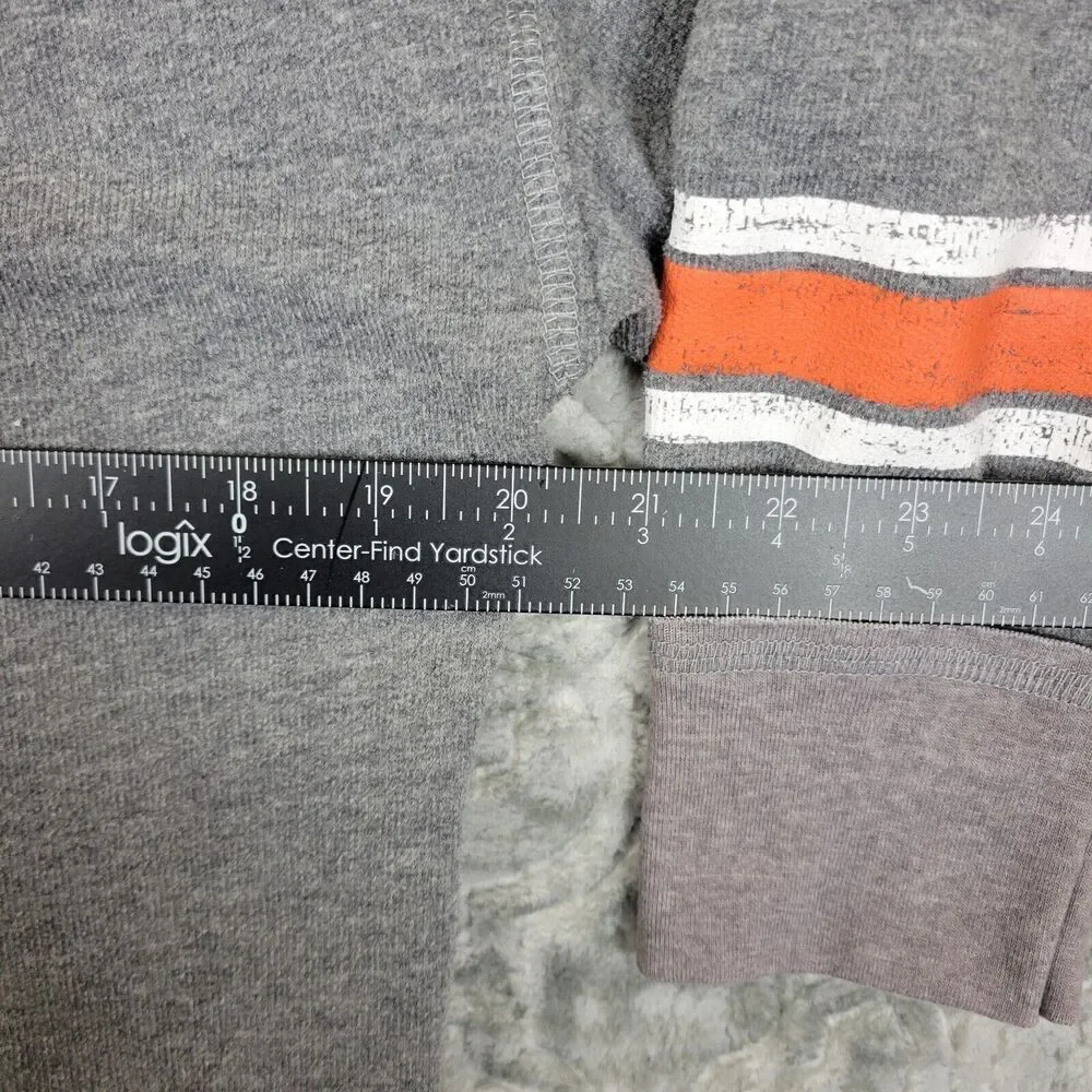 Oregon State Beavers Women's Size Large Gray  V-Neck Sweater 3/4 Sleeve Football